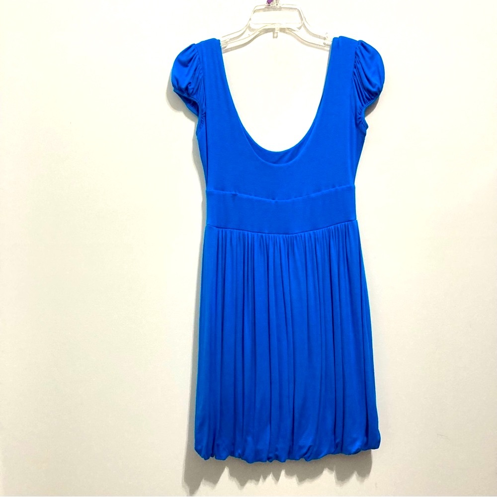 Aqua Women’s Royal Blue Summer Drop Waist Dress
